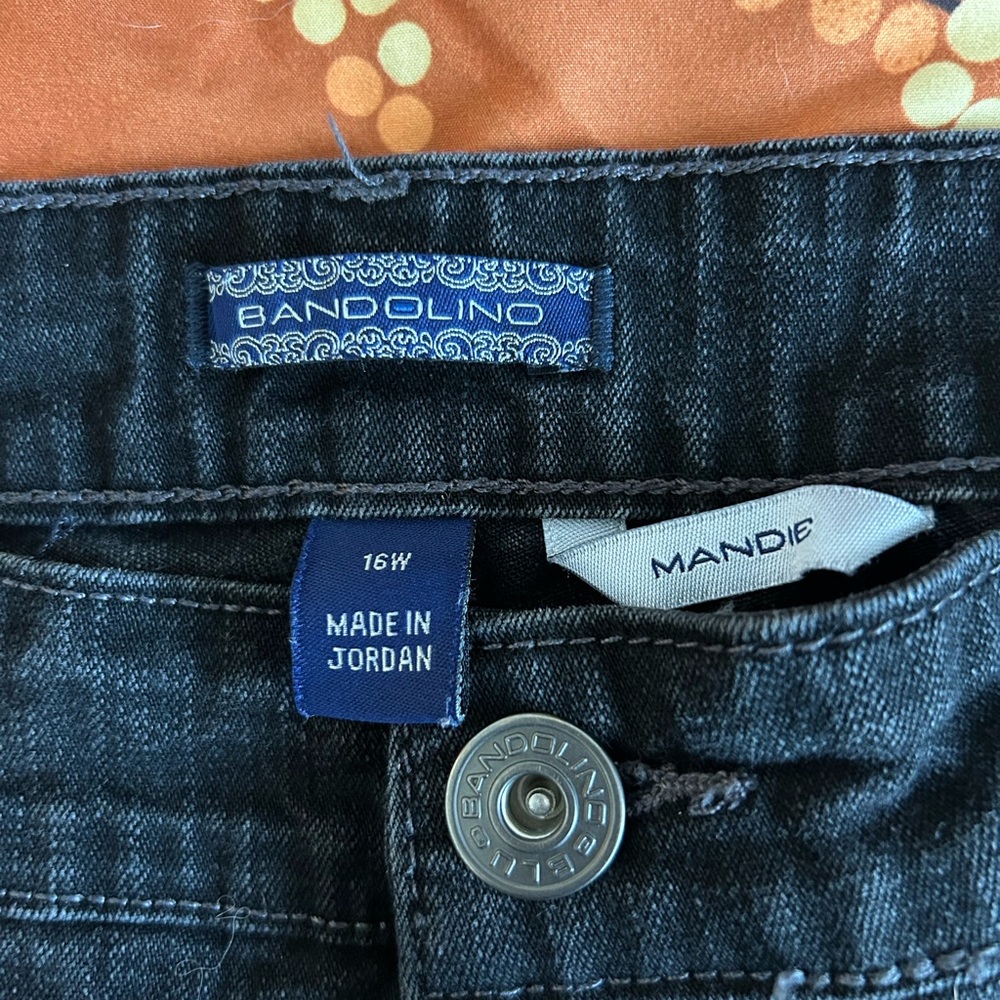 Bandolino Dark Wash Denim Jeans